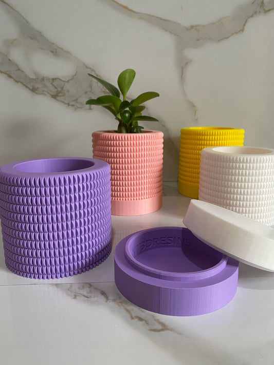 Indoor Planter & Drip Tray Anemone Planter