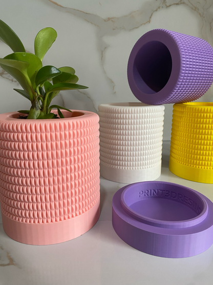 Indoor Planter & Drip Tray Anemone Planter