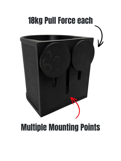 THEAUSSIEPAL 2L & YETI Rambler 64oz Magnetic Bottle Mount | H20PAL